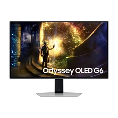 Samsung 27" LS27DG610SUXEN Odyssey G6 QHD OLED 240Hz HDMI/DP/USB gamer monitor