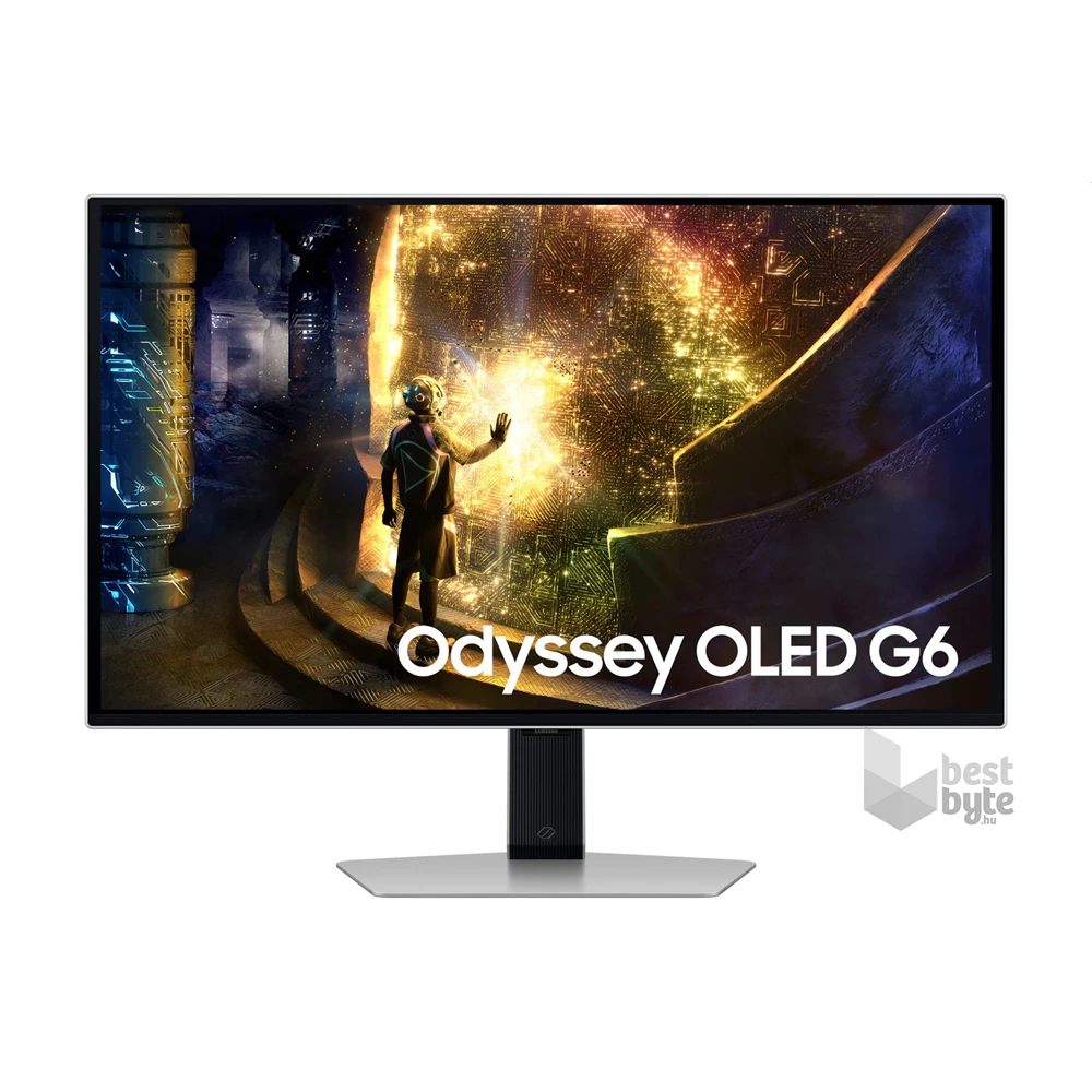 Samsung 27" LS27DG610SUXEN Odyssey G6 QHD OLED 240Hz HDMI/DP/USB gamer monitor