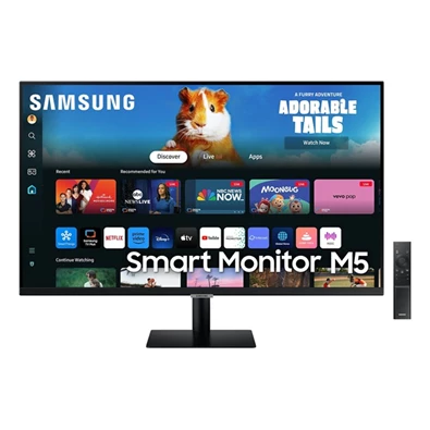 Samsung 27" LS27DM500EUXDU Smart M5 FHD VA HDMI/USB/Wi-Fi/Bluetooth monitor