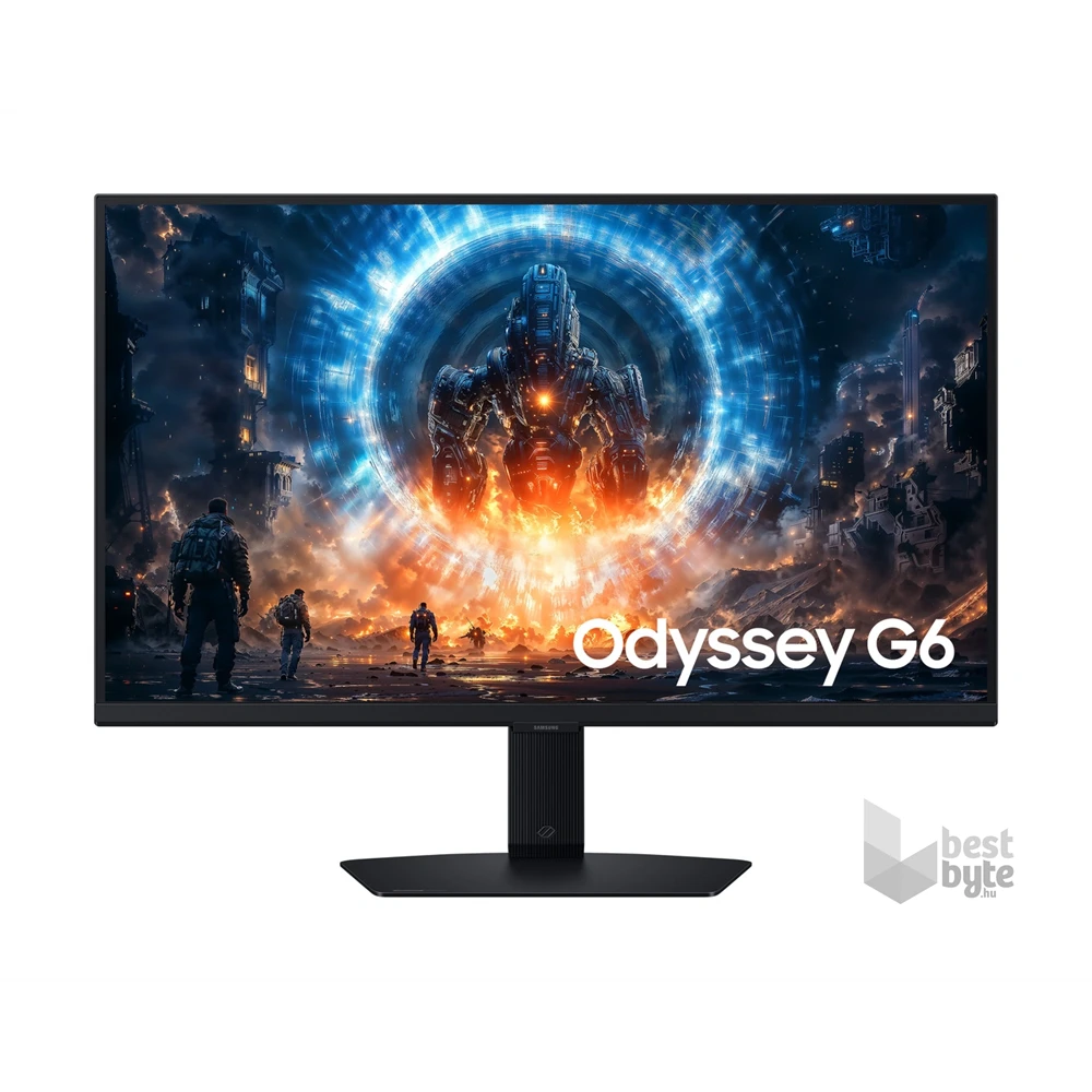 Samsung 27" LS27FG602EUXEN Odyssey G6 QHD IPS 350Hz HDMI, DP Pivot gamer monitor