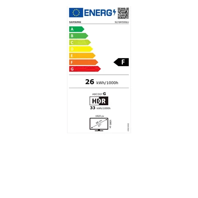 Samsung 27" M5 S27BM500EU FHD VA HDR10 fekete SMART monitor távirányítóval (Újracsomagolt)