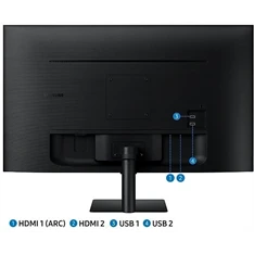 Samsung 27" M5 S27BM500EU FHD VA HDR10 fekete SMART monitor távirányítóval (Újszerű)
