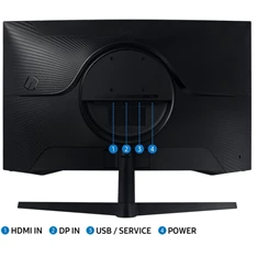 Samsung 27" S27AG550EU QHD VA 165Hz ívelt kijelzős gamer monitor