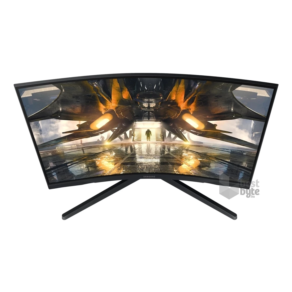 Samsung 27" S27AG550EU QHD VA 165Hz ívelt kijelzős gamer monitor