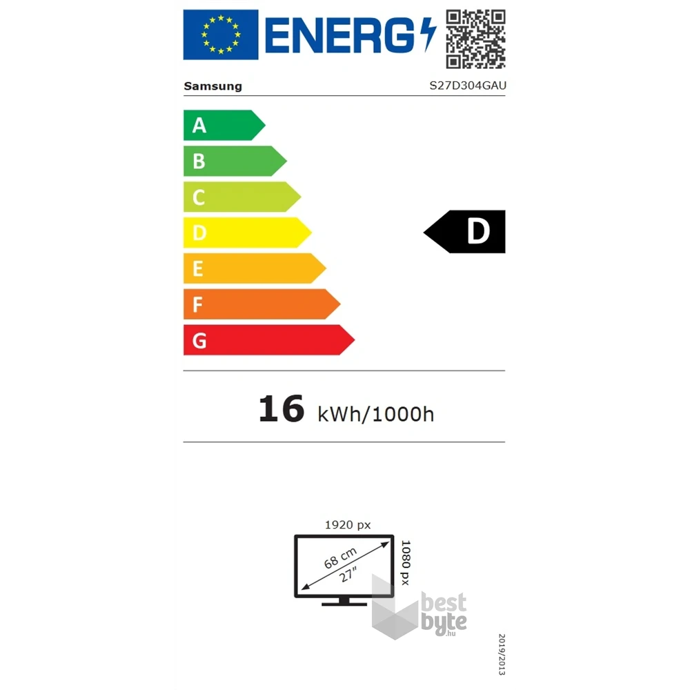 Samsung 27" S27D304GAU S3 S30GD FHD IPS 100Hz  monitor