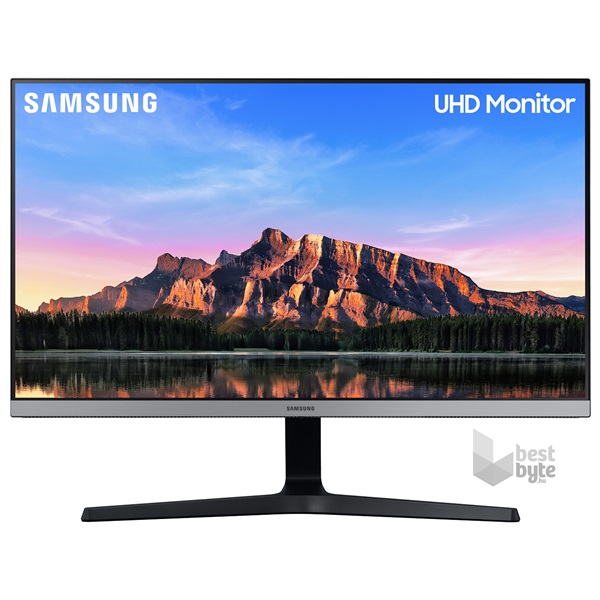 Samsung 28" U28R550UQU LED IPS 4K 2HDMI Display port kék-szürke monitor