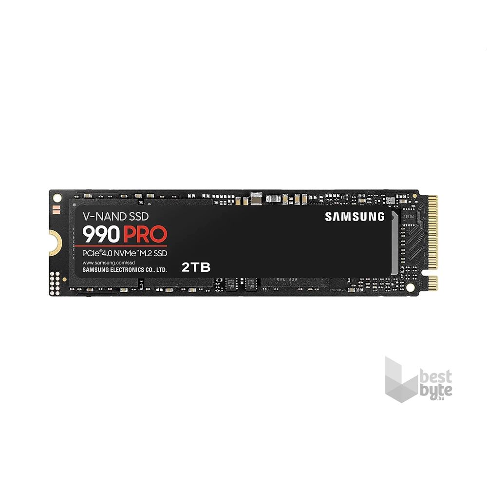 Samsung 2TB M.2 NVMe 2280 990 Pro (MZ-V9P2T0BW) fekete SSD