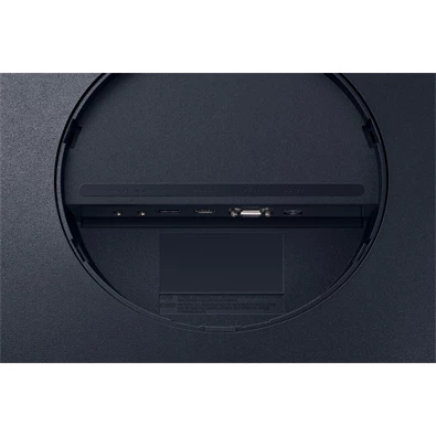Samsung 31,5" C32T550FDR LED HDMI Display port ívelt kijelzős kékes sötétszürke monitor