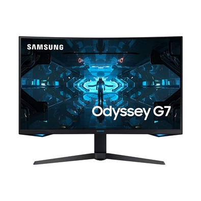 Samsung 31,5" C32G75TQSU QHD VA 240Hz HDMI/DP/USB fekete ívelt QLED gamer monitor