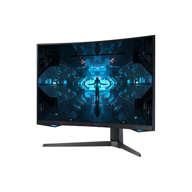 Samsung 31,5" C32G75TQSU QHD VA 240Hz HDMI/DP/USB fekete ívelt QLED gamer monitor