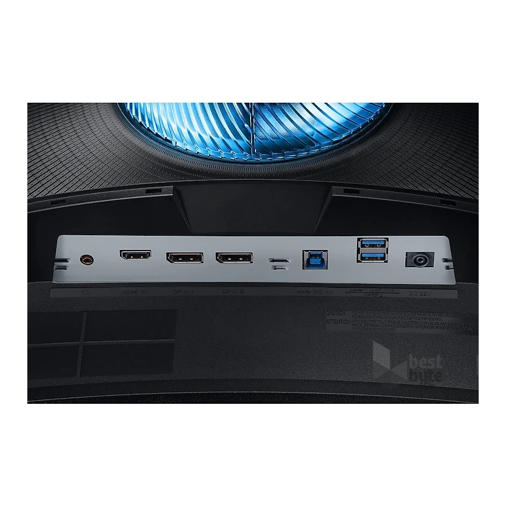 Samsung 31,5" C32G75TQSU QHD VA 240Hz HDMI/DP/USB fekete ívelt QLED gamer monitor