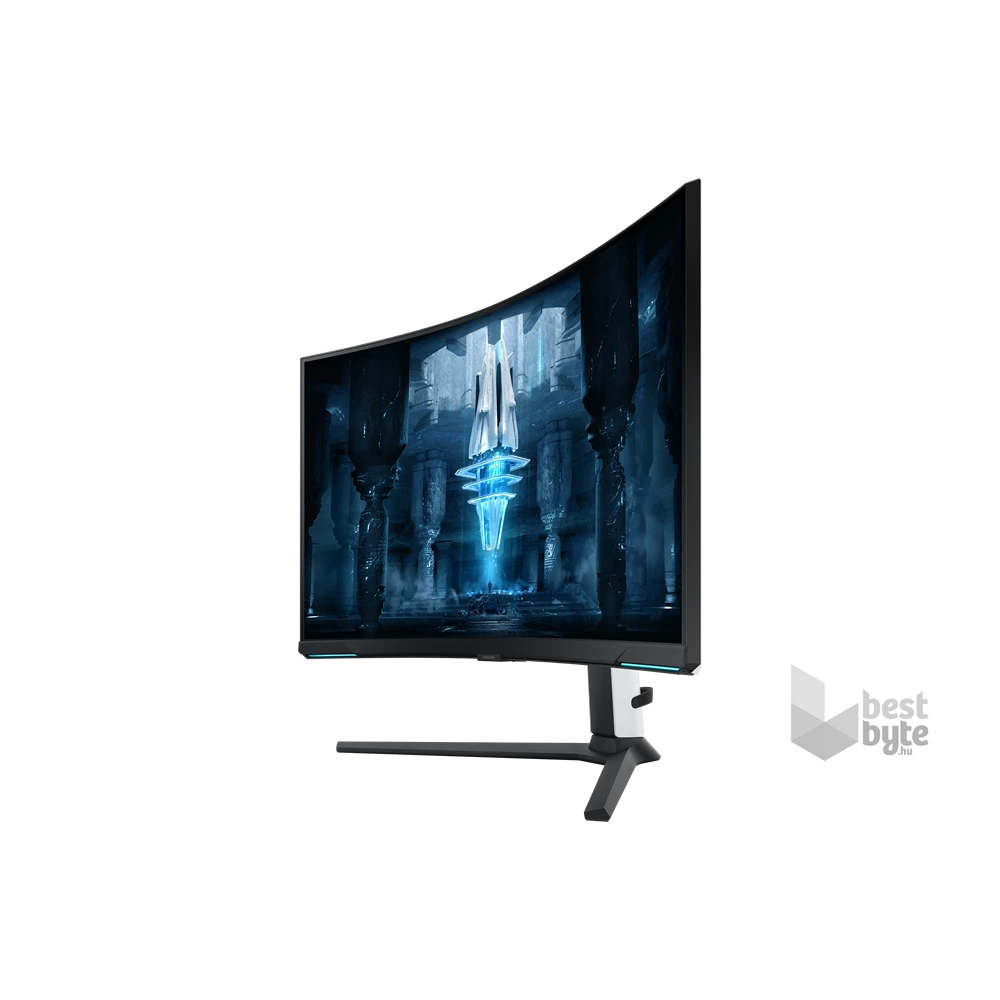 Samsung 32" LS32BG850NPXEN UHD 240Hz HDMI/DP ívelt kijelzős gamer monitor