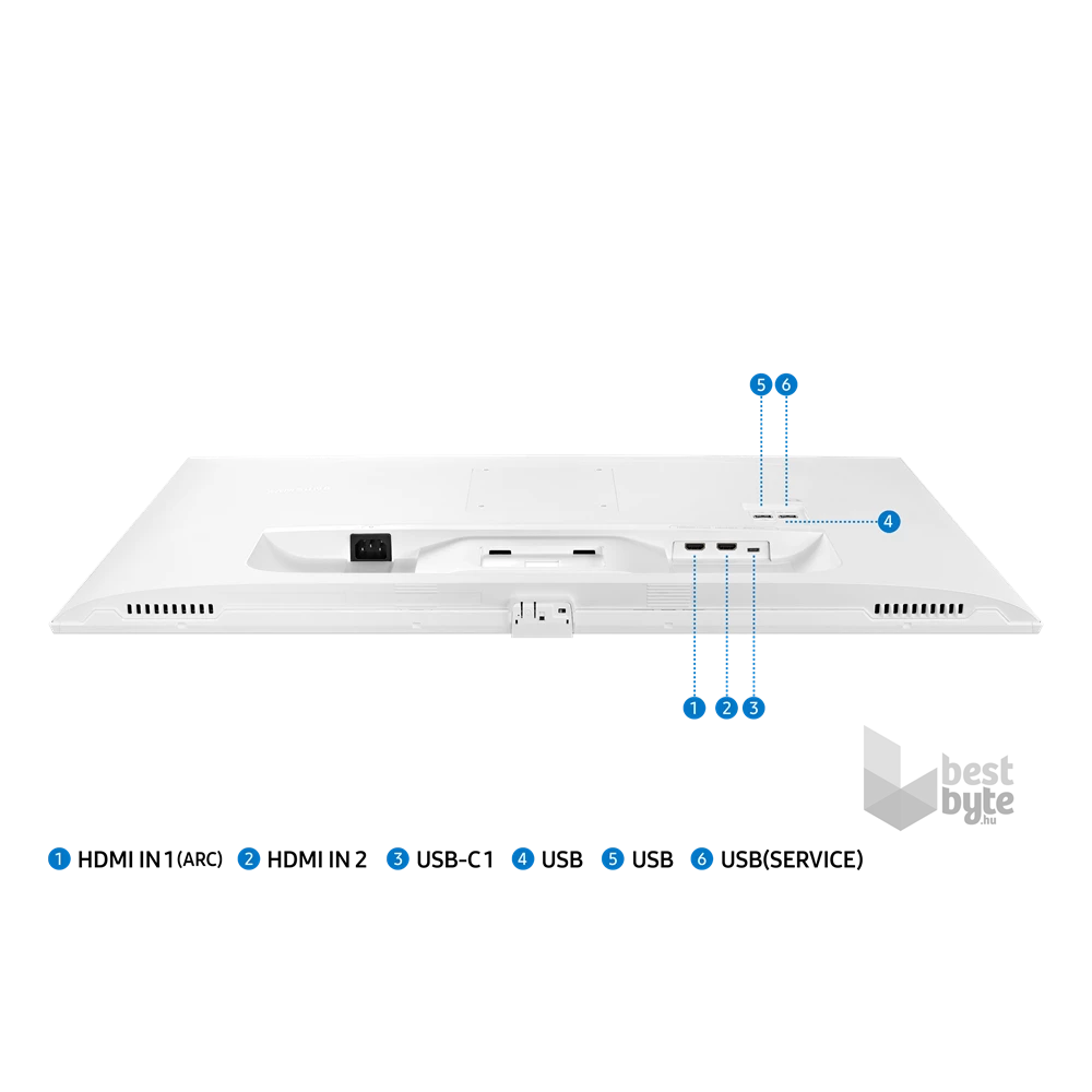 Samsung 32" LS32BM701UPXEN UHD HDMI HDR10 Smart monitor