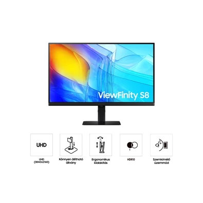 Samsung 32" LS32D800EAUXEN ViewFinity S8 S80D 4K UHD IPS DP/HDMI/USB monitor