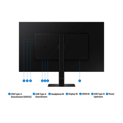 Samsung 32" LS32D800EAUXEN ViewFinity S8 S80D 4K UHD IPS DP/HDMI/USB monitor