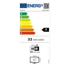 Samsung 32" LS32DG500EUXEN Odyssey G5 G50D QHD IPS 180Hz DP/HDMI gamer monitor