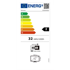 Samsung 32" LS32DG502EUXEN Odyssey G5 G50D QHD IPS 180Hz DP/HDMI gamer monitor