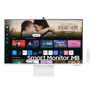Samsung 32" LS32DM801UUXDU M8 4K UHD VA HDMI/USB/USB-C/Wi-Fi/Bluetooth smart monitor