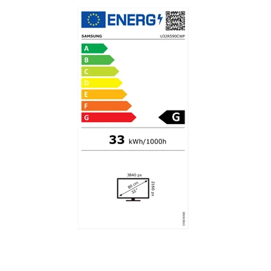 Samsung 32" LU32R590CWPXEN UHD HDMI/DP ívelt kijelzős monitor