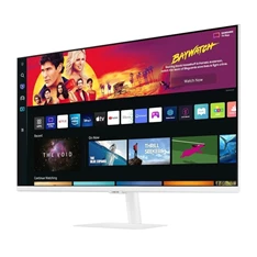 Samsung 32" M7 S32BM701UU 4K VA HDR10 fehér SMART monitor távirányítóval