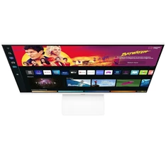 Samsung 32" M7 S32BM701UU 4K VA HDR10 fehér SMART monitor távirányítóval