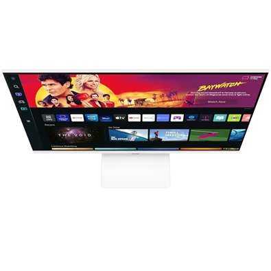 Samsung 32" M7 S32BM701UU 4K VA HDR10 fehér SMART monitor távirányítóval