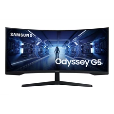 Samsung 34" LC34G55TWWP WQHD HDMI Display port 165Hz ívelt kijelzős monitor