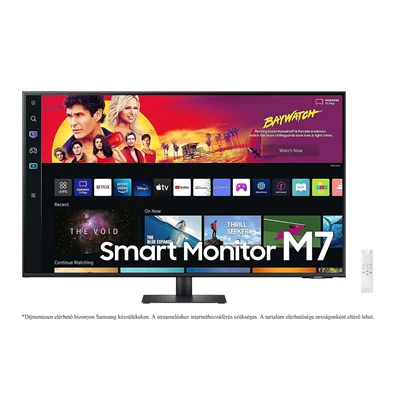 Samsung 43" LS43BM700UPXEN UHD IPS HDMI HDR10 Smart monitor