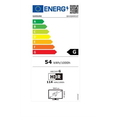 Samsung 43" QE43QN90CATXXH 4K UHD Smart Neo QLED Mini LED TV