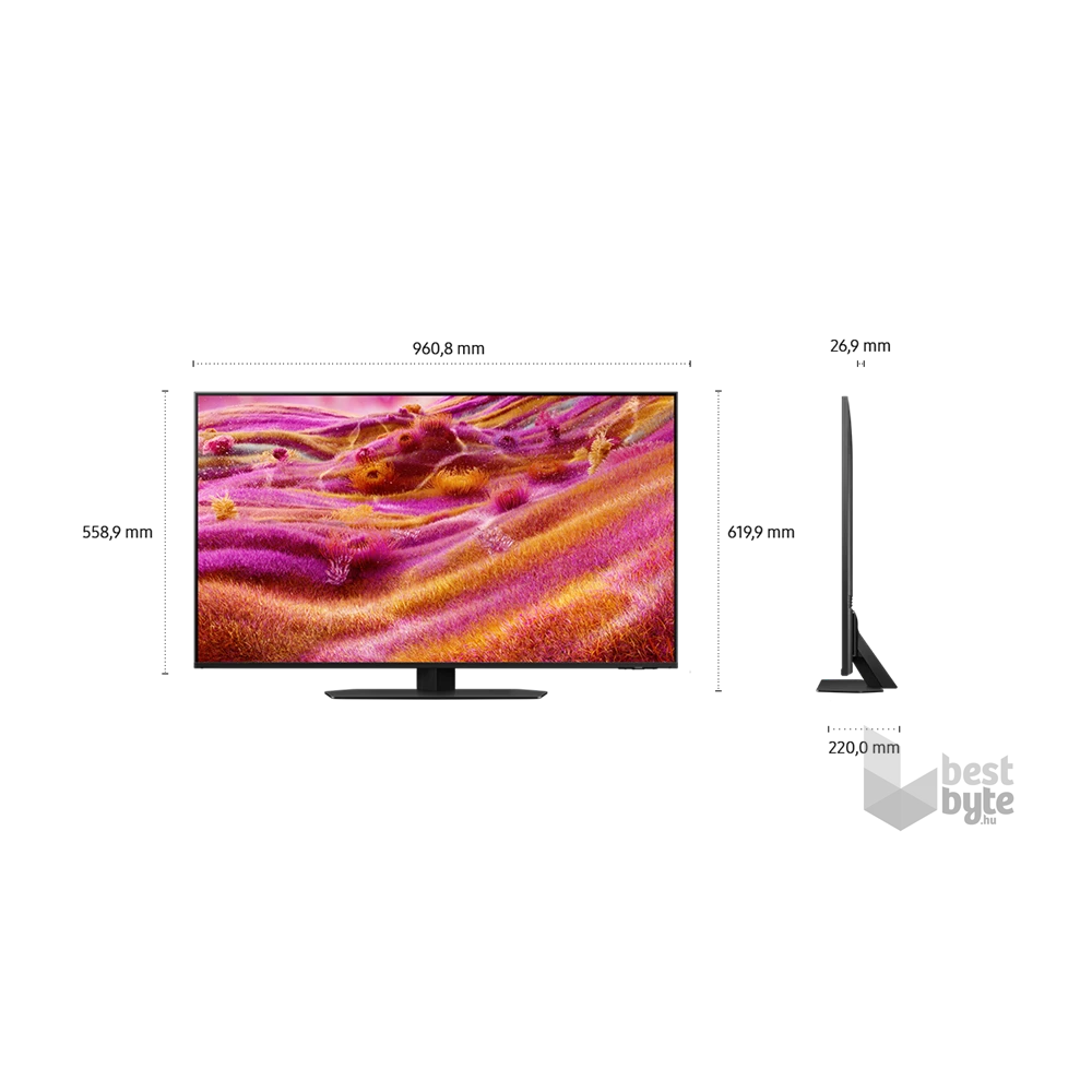 Samsung 43" QE43QN90FATXXH 4K UHD Smart Neo QLED Mini LED TV