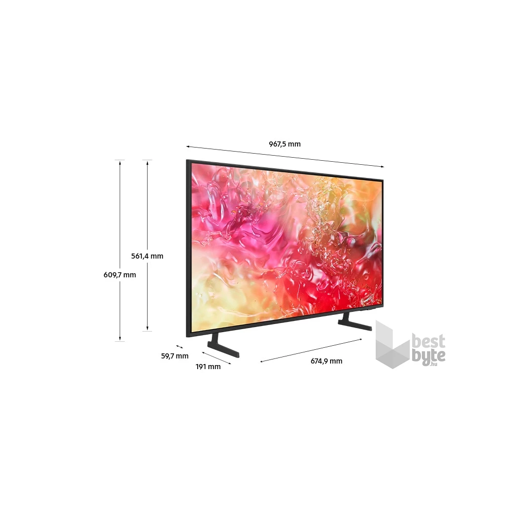 Samsung 43" UE43DU7172UXXH Crystal 4K UHD Smart TV (Újracsomagolt)