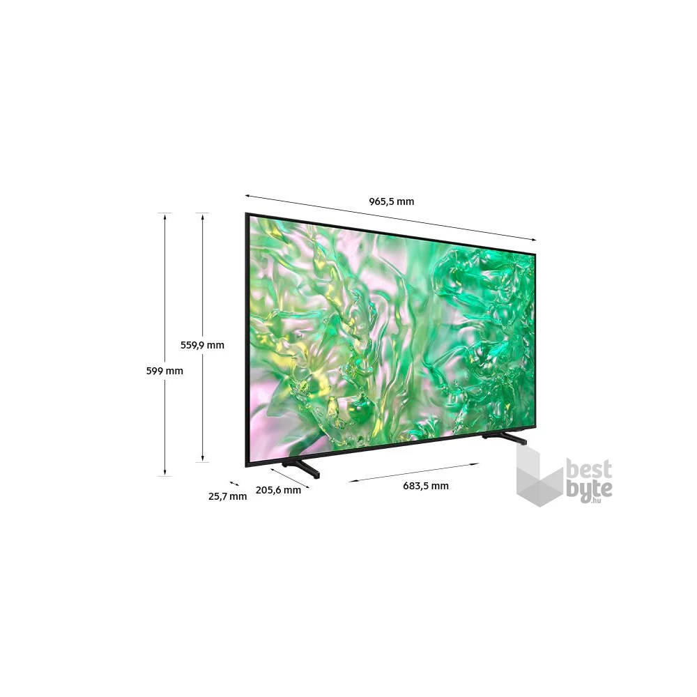 Samsung 43" UE43DU8072UXXH Crystal 4K UHD Smart TV