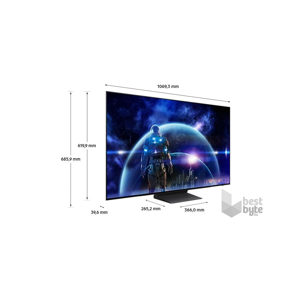 Samsung 48" QE48S90DAEXXH 4K UHD Smart OLED TV (Újracsomagolt)