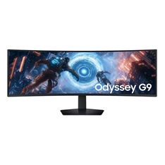 Samsung 49" G9 G91F DQHD VA 144Hz HDMI/DP/USB ívelt gamer monitor