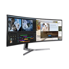 Samsung 49" LC49RG90SSPXEN DQHD HDMI/DP ívelt kijelzős gamer monitor