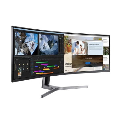 Samsung 49" LC49RG90SSPXEN DQHD HDMI/DP ívelt kijelzős gamer monitor