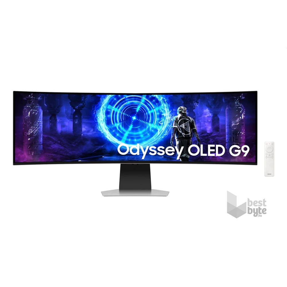 Samsung 49" LS49DG950SUXDU DQHD QD-OLED 240Hz ívelt gamer monitor