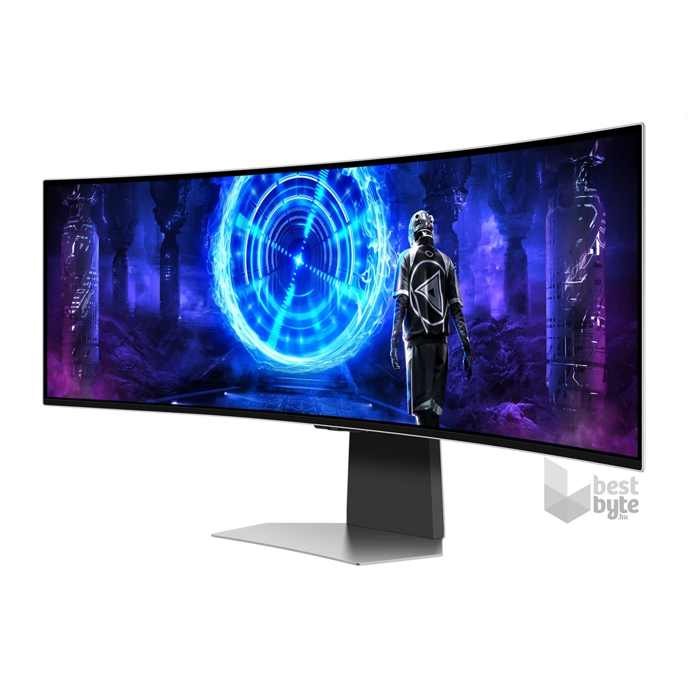 Samsung 49" LS49DG950SUXDU DQHD QD-OLED 240Hz ívelt gamer monitor