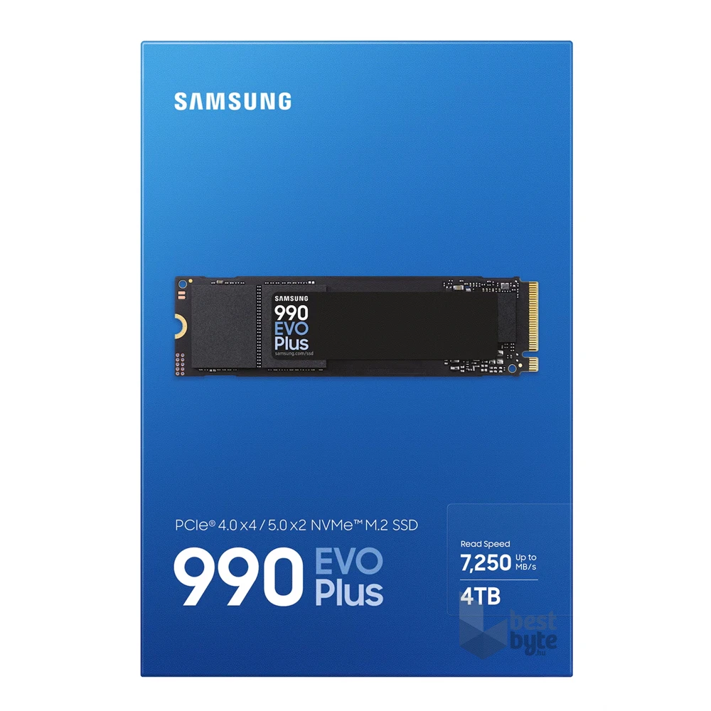 Samsung 4TB M.2 PCIe 4.0 990 EVO Plus (MZ-V9S4T0BW) SSD