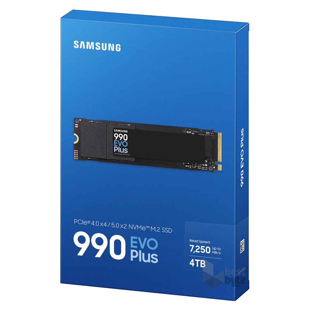 Samsung 4TB M.2 PCIe 4.0 990 EVO Plus (MZ-V9S4T0BW) SSD