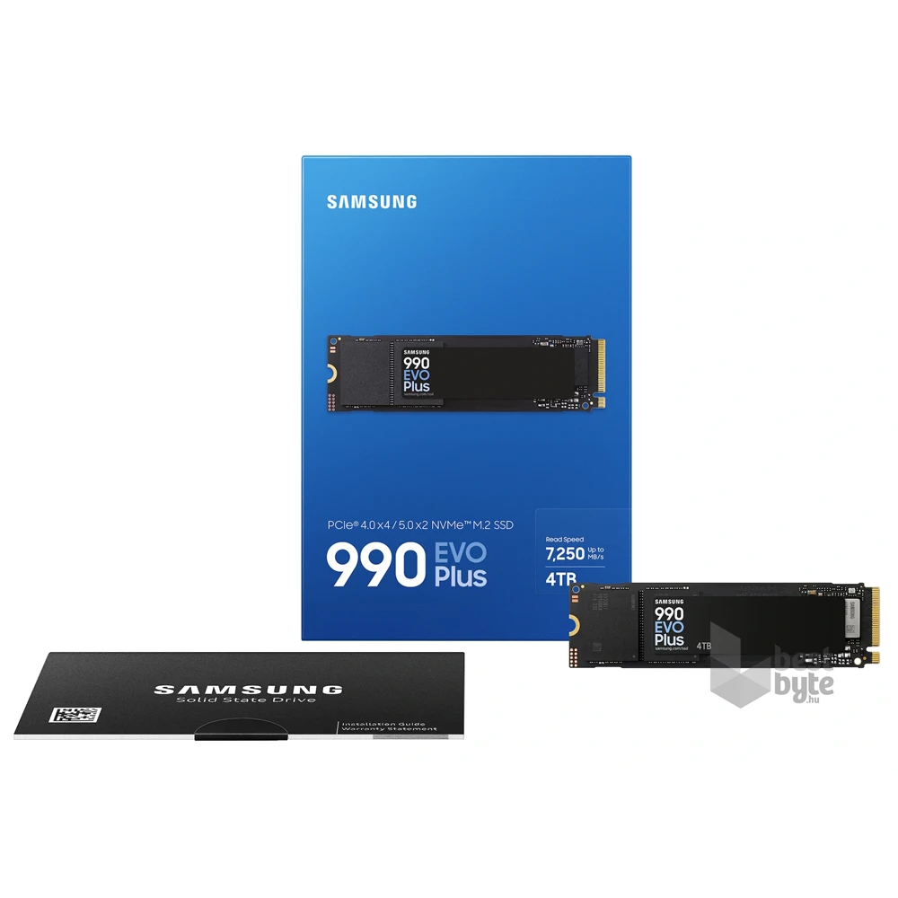 Samsung 4TB M.2 PCIe 4.0 990 EVO Plus (MZ-V9S4T0BW) SSD