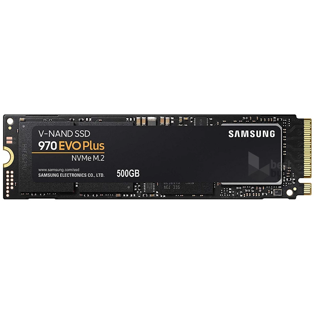Samsung 500GB NVMe 1.3 M.2 2280 970 EVO Plus (MZ-V7S500BW) SSD