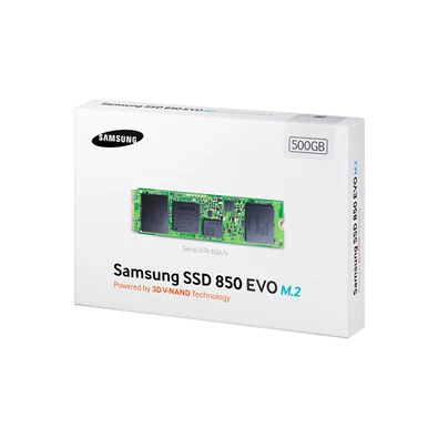Samsung 500GB SATA3 850 EVO M.2 SATA (MZ-N5E500BW) SSD