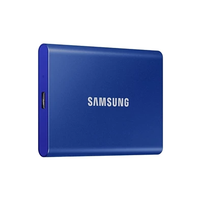 Samsung 500GB USB 3.2 (MU-PC500H/WW) kék T7 külső SSD