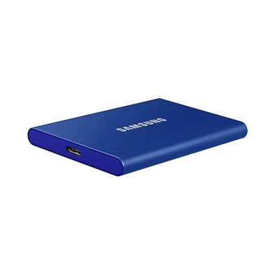 Samsung 500GB USB 3.2 (MU-PC500H/WW) kék T7 külső SSD