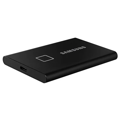 Samsung 500GB USB 3.2 (MU-PC500K/WW) fekete ujjlenyomatolvasós T7 Touch külső SSD