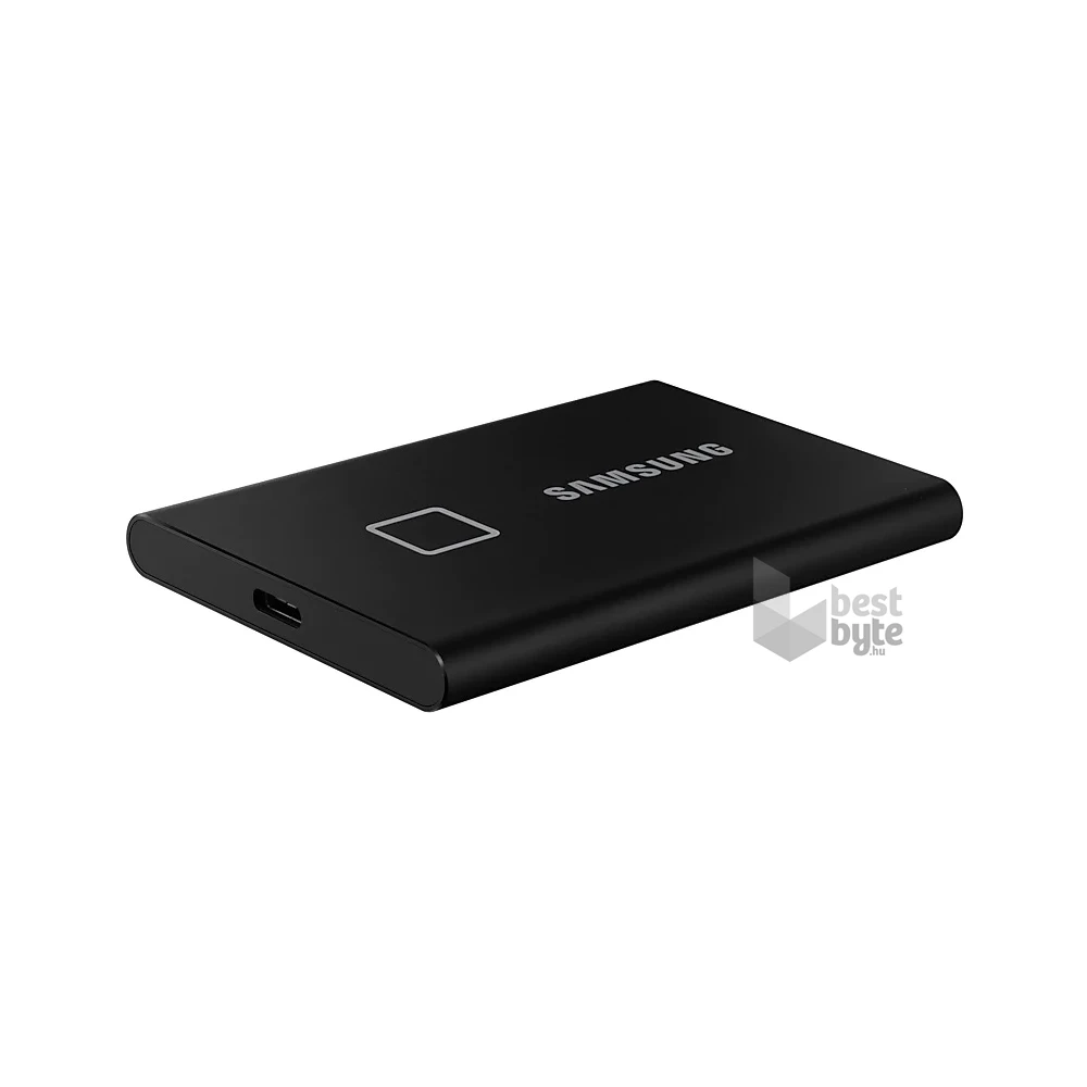 Samsung 500GB USB 3.2 (MU-PC500K/WW) fekete ujjlenyomatolvasós T7 Touch külső SSD