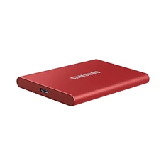 Samsung 500GB USB 3.2 (MU-PC500R/WW) piros T7 külső SSD