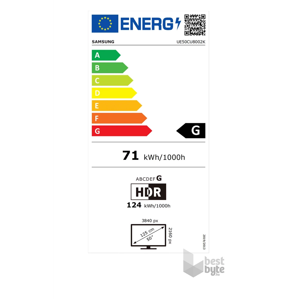 Samsung 50" UE50CU8002KXXH 4K UHD Smart LED TV