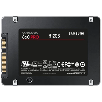 Samsung 512GB SATA3 2.5" 860 PRO Basic (MZ-76P512B/EU) SSD